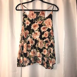 Forever 21 Black Flower top